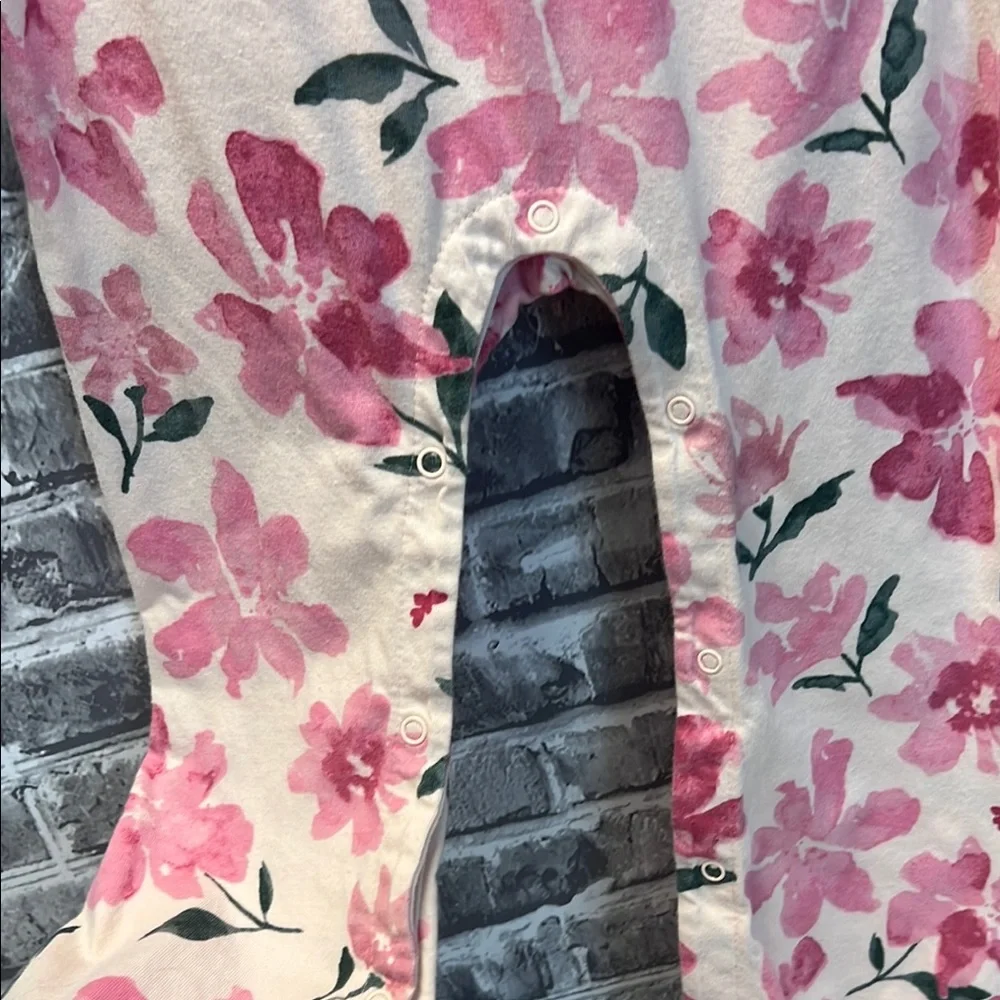 Burt's Bees Pink‎ girl's romper